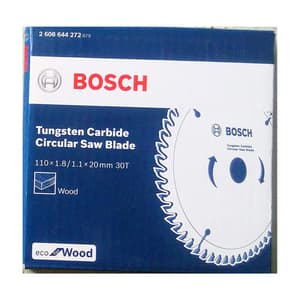 Bosch 110 mm Circular Saw Blades Eco For Wood (30 Teeth), 2 608 644 272