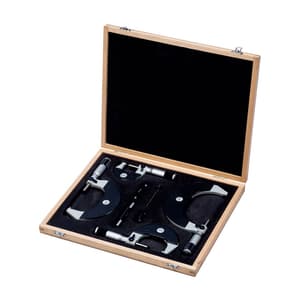 Baker 0 - 100 mm / 4 Pcs Metric Mechanical External Micrometer Set, 4MMC 100