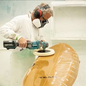 Makita 40Vmax XGT BL 180 mm (7") Cordless Random Orbit Polisher (Bare Tool), PV001GZ