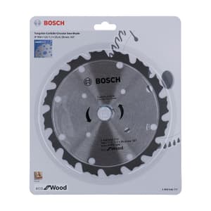 Bosch 184 mm Eco for Wood CoolteQ Tungsten Carbide Circular Saw Blade (16 Teeth), 2 608 644 717
