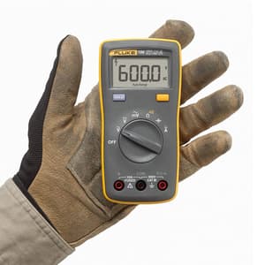 Fluke 106 6000 Counts / 600V Palm-Sized Digital Multimeter