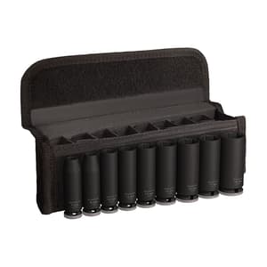 Bosch 9 Pcs 3/8 Inch Sq. Drive PRO Deep Impact Socket Set, 2 608 003 037