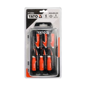 Yato 6 Pcs Precision Screwdriver Set, YT-25862