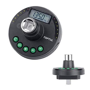 Toptul 17 - 340 Nm Digital Toque Angle Adapter (1/2 Sq. Drive), DTA-340A