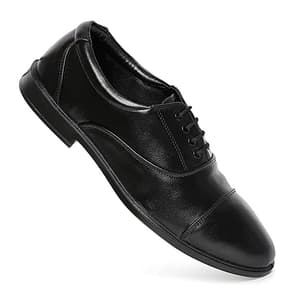 Paragon Max 9200 Rexine Upper Safety Shoe (Black), PUK9200G