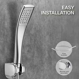 Kohler Spatula Single Function Small Hand Shower With Hose In Polished Chrome Finish, K-98444IN-CP