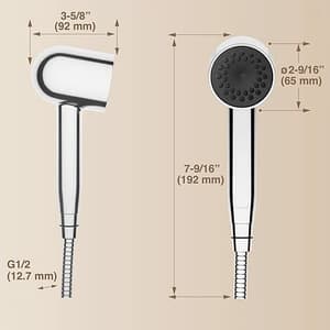 Kohler Statement Single Function Iconic Hand Shower In Polished Chrome Finish, K-26286IN-G-CP