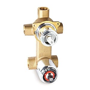 Kohler Aqua Turbo 360 High Flow Manual Valve In Polished Chrome Finish, K-99924IN-CP