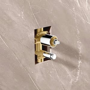Kohler Aqua Turbo 235 Single-Control Recessed Bath & Shower Valve In Polished Chrome Finish, K-882IN-CP