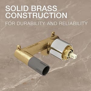 Kohler Single-Control Wall Mount Lavatory Faucet Valve In Polished Chrome Finish, K-5679IN-CP