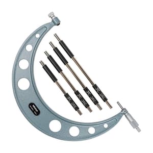 Mitutoyo 400 - 500 mm Interchangeable Anvil Outside Micrometer, 104-143A
