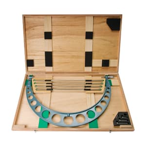 Mitutoyo 900 - 1000 mm Interchangeable Anvil Outside Micrometer, 104-148A