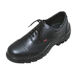 Karam Men's Low Ankle Safety  Shoe - Fibre Toe (Black), FS150BL