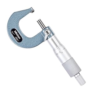 Mitutoyo 0 - 1 inch Spherical Anvil Tube Micrometer (Type E), 115-153