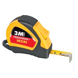 Freemans 10Mtr x 25mm Ikon Steel Tape With Belt Clip, IK1025