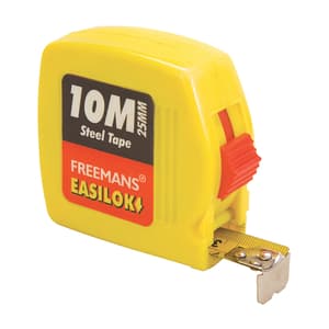 Freemans 5Mtr x 13mm Easilok Steel Tape Without Belt Clip, EL513