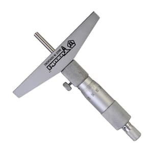 Yuzuki 0 - 100 mm Sperical Anvil Depth Gauge Micrometer, DGM0100