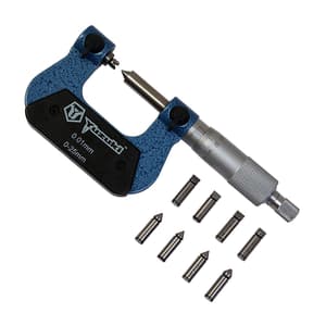 Yuzuki 0 - 25 mm Screw Thread Micrometer, STM025