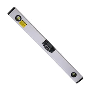 Yuzuki 60 cm / 2 Vials Digital Level Inclinometer with Laser & Magnetic Base, INCLINO24