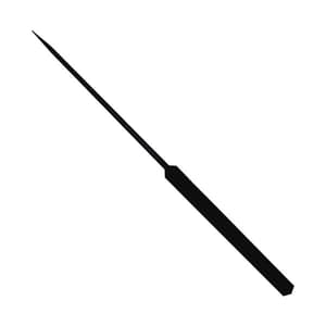 Kristeel 175 mm / 7 inch Straight End Scriber (Pointed Tip & Knurled Handle), 3934