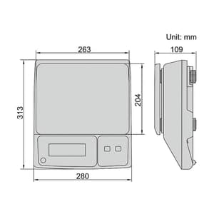 Insize 6/15 Kg Weighing Scales (Oiml Certificate), 8002-15M