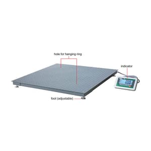 Insize 2 Ton Floor Weighing Scale 8401-2T1212