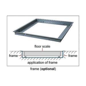 Insize 2 Ton Floor Weighing Scale 8401-2T1212