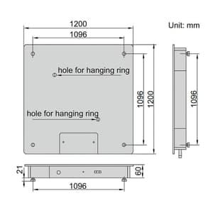 Insize 2 Ton Floor Weighing Scale 8401-2T1212