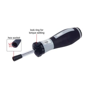 Insize 172 mm Torque Screwdrivers, IST-MG250
