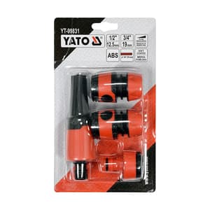 Yato 1/2 & 3/4 Inch Sq. Drive Connector Kit With Sprinkler (Pack of 4 Pcs), YT-99831