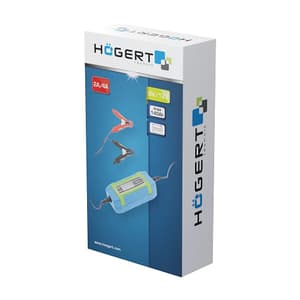 Hogert 6V - 12V Electronic Battery Charger, HT8G610