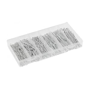 Hogert 555 Pcs Cotter Pin Assortment Set, HT8G504