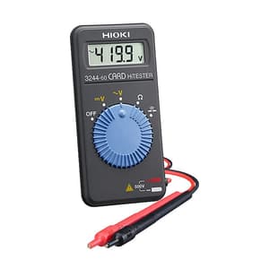 Hioki 500 V Card-Style Pocket Digital Multimeter, 3244-60