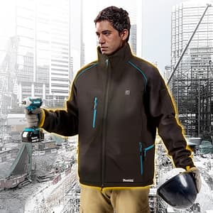Makita 18V / 14.4V LXT Li-Ion Heated Jacket (Extra Extra Large), DCJ205Y2XL