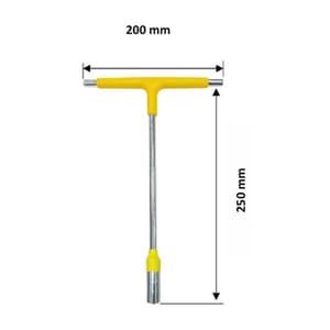 Multitec 8 mm T-Socket Wrench (High Torque), TSK-8