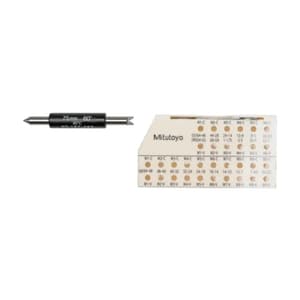 Mitutoyo 150 - 175 mm Interchangeable Anvil Screw Thread Micrometer (Spindle Tip Type), 126-131