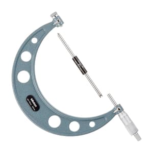 Mitutoyo 150 - 175 mm Interchangeable Anvil Screw Thread Micrometer (Spindle Tip Type), 126-131