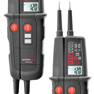 Metravi 100V - 1000V AC/DC Voltage Detector & Electrical Tester, Pro Elec+