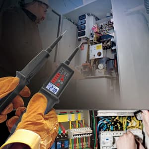 Metravi 100V - 1000V AC/DC Voltage Detector & Electrical Tester, Pro Elec+