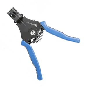 Hogert 6.5 inch / 168 mm Automatic Lateral Wire Stripper Plier, HT1P188
