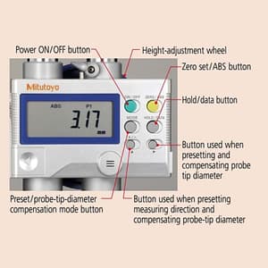 Mitutoyo 600 mm / 24 inch Double Column Digital Height Gauge, 192-632-10