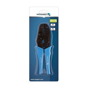 Hogert 8.5 inch / 220 mm Non-Insulated Terminal Crimping Plier, HT1P193