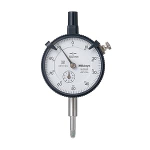 Mitutoyo 0 - 10 mm Standard Type Dial Indicator - Series 2 (Lug Back), 2046 S