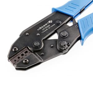 Hogert 9 inch / 225 mm Non-Insulated Ends Crimping Plier, HT1P200