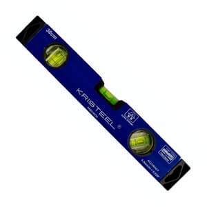Kristeel 26.5 cm / 3 Vials Non-magnetic Spirit Level, SL-12-3