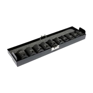 Yato 10 Pcs Hexagonal Impact Socket Set (1/2 inch Sq. Drive), YT-1025