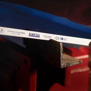 JK 300 x 12.5 x 0.63 mm, 12 x 1/2 x 0.025 Inch, 24 TPI Bi-Metal Hand Hacksaw Blade (Pack of 10 Pcs), SD7800891