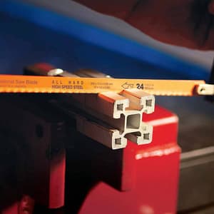 JK 300 x 12.5 x 0.63 mm, 12 x 1/2 x 0.025 Inch, 24 TPI HSS Hacksaw Blade (Pack of 10 Pcs), SD7800583