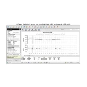 Insize -30°C to 70°C Mini Data Logger for Temperature & Humidity (Built-in Sensor), 0317-TH37