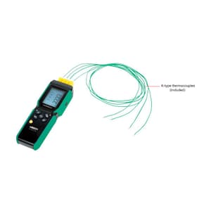 Insize Four Channels Thermocouple Thermometer, 0323-CT47
